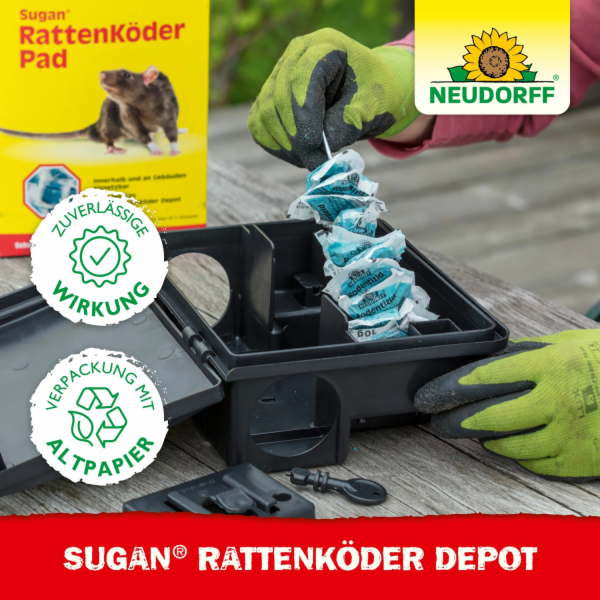Neudorff Sugan Rat Bait Depot 1 ks.
