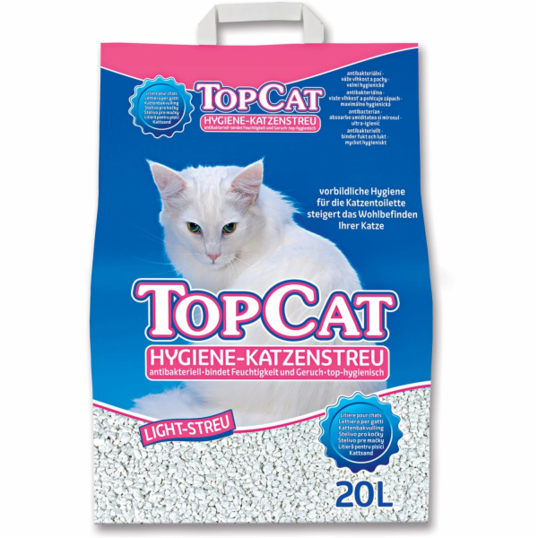 Hygienická steliva pro kočky Top Cat Light 20 l