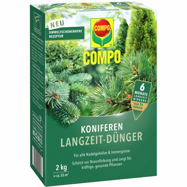 Dlouhodobé hnojivo Compo Conifer 2 kg