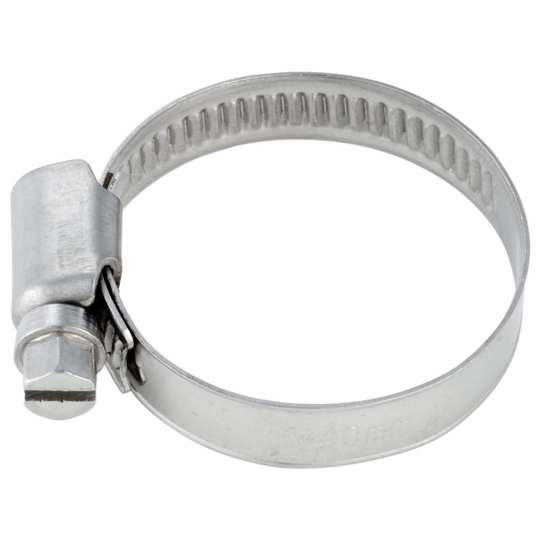 Hadicová spona 25 mm - 40 mm z nerezové oceli