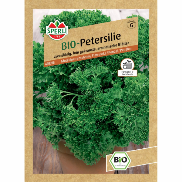 Sperli Bio petržel "Zelená perla"