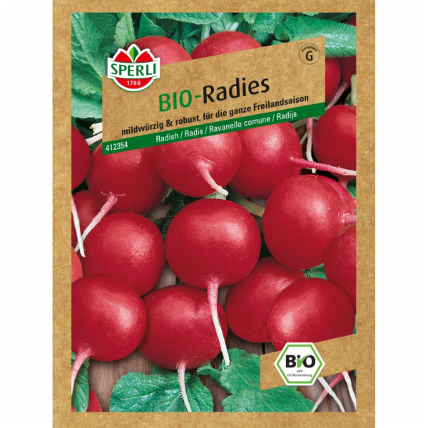 Sperli bio ředkvičky "Cherry-Belle"