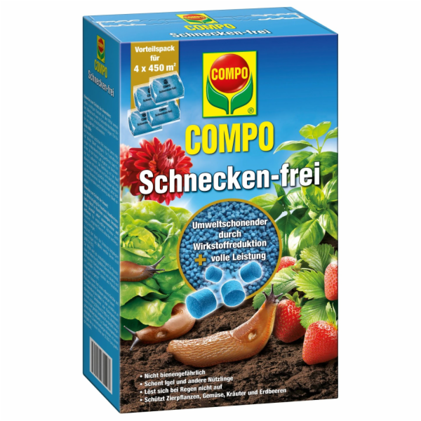 Výhodné balení Compo Slug-Free 4 x 225 g