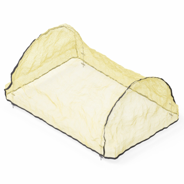 Ochranná síť proti ptákům do oblouků 120 cm x 80 cm žlutá