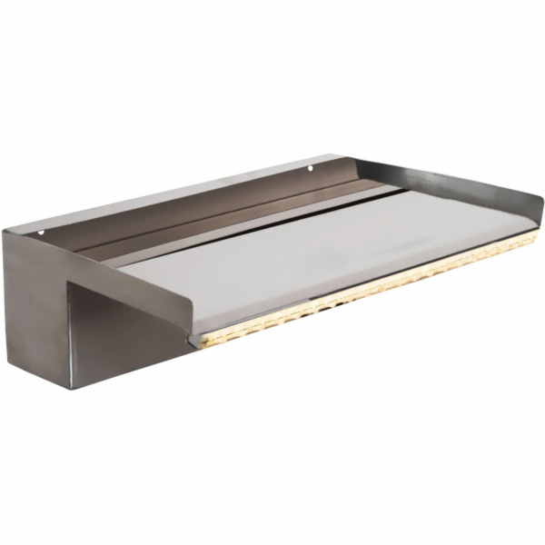 Vodopádový prvek Heissner z nerezové oceli, 30 cm, s LED ...