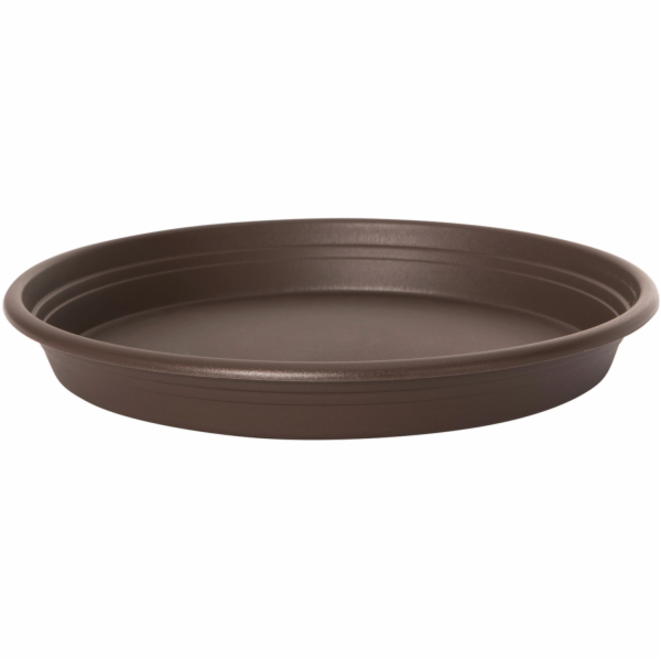 Univerzální kulatý podtácek Florus, průměr 32 cm, hnědý