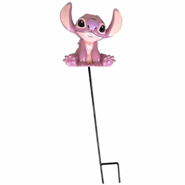 Zahradní kůl Disney Anděl 37 cm růžový