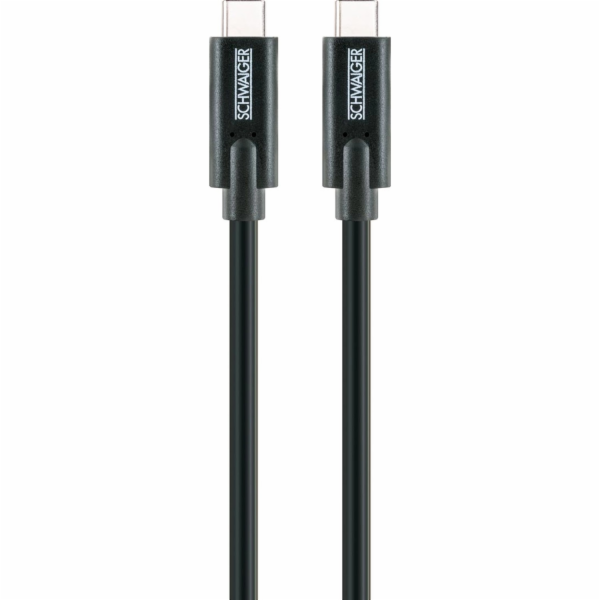 Propojovací kabel Schwaiger® USB 3.2 černý 2 m