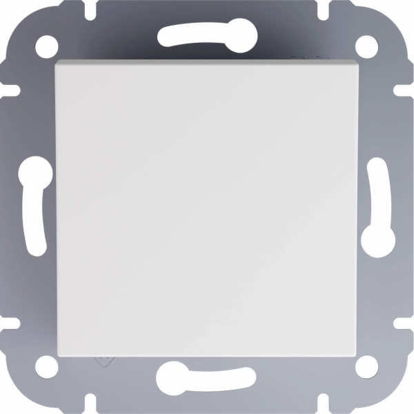 Elektromateriál křížový spínač Vilma bílá matná