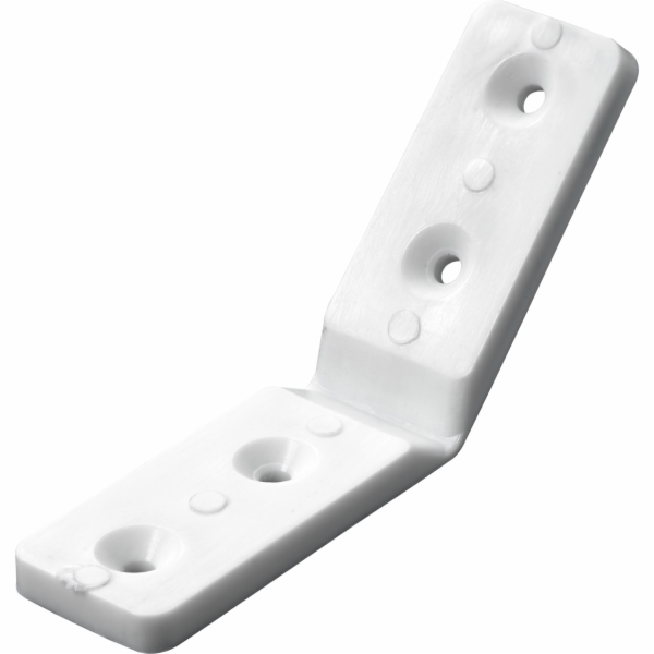Rohová spojka Hettich 20 mm x 90 mm plastová bílá 1 kus