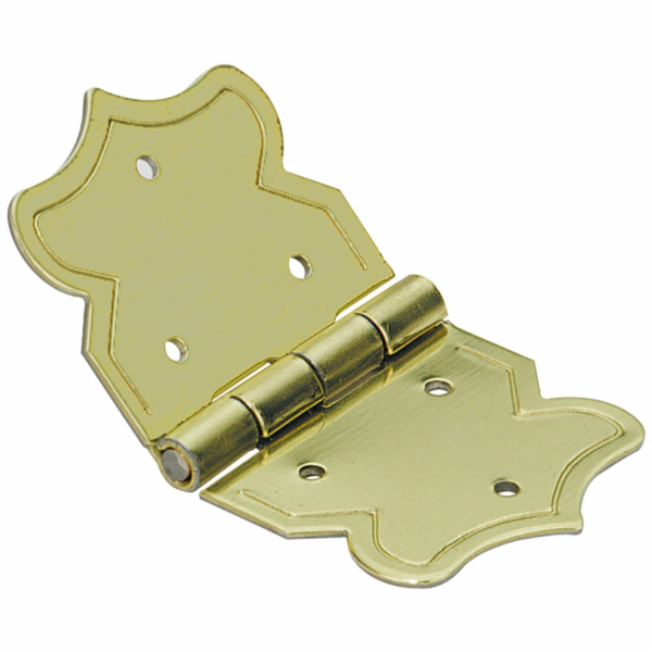 Závěs Hettich 20 mm x 37 mm x 20 mm ocel mosazný 2 kusy