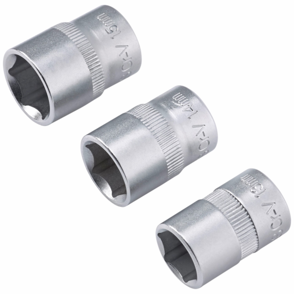 Sada nástrčných klíčů LUX-TOOLS, 3dílná, 13–15 mm