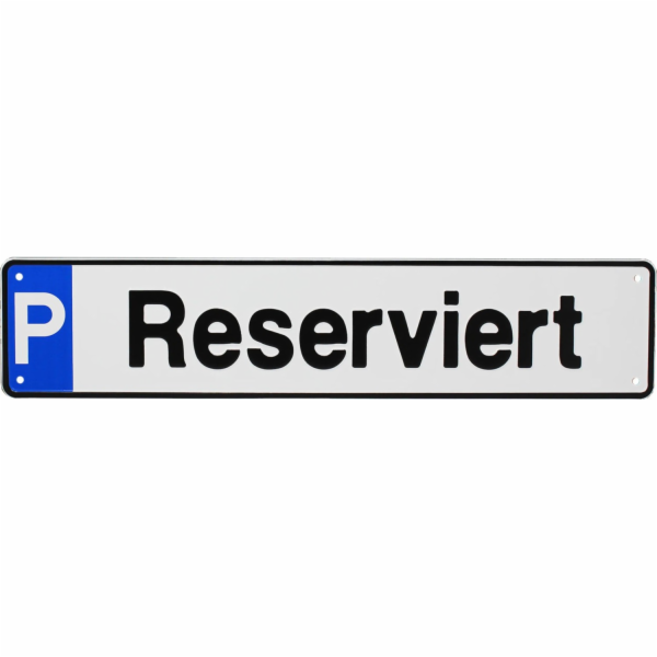 Cedule rezervace parkovacího místa "Rezervováno" 11 cm x ...