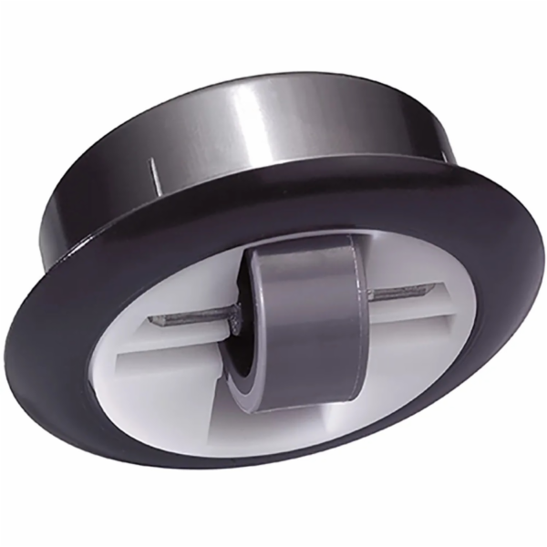 Otočná kolečka Wagner Mini Soft O 2,7 cm Černá