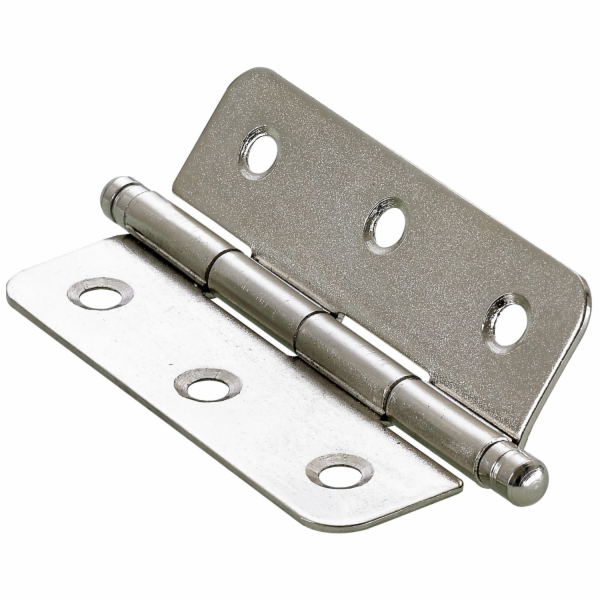 Dekorativní pant Hettich 60 mm x 40 mm poniklovaný