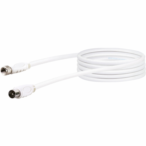 Propojovací kabel Schwaiger SAT, F-zástrčka - IEC zástrčk...
