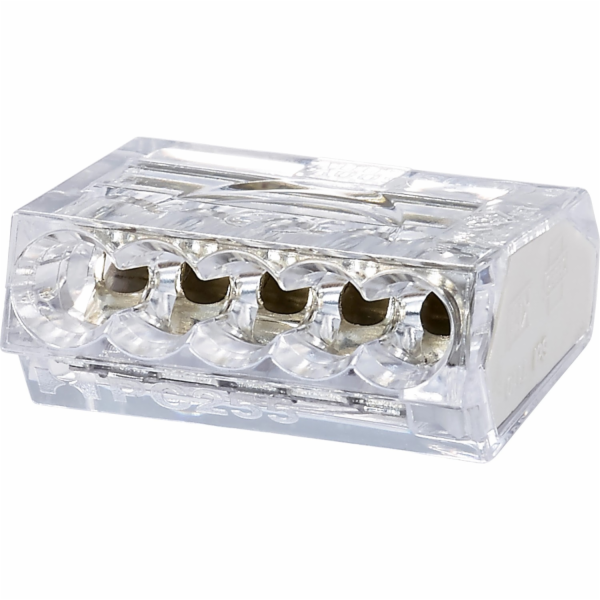 5pólová zasouvací svorkovnice, průměr 0,75 mm - 2,5 mm, 2...