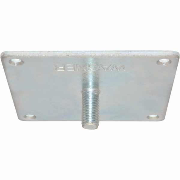 Montážní deska Wagner System ST 3991 ocel 90 mm x 90 mm