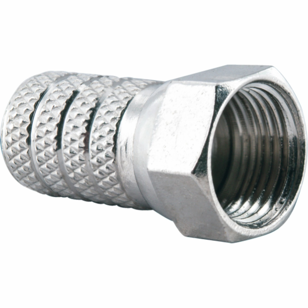 Schwaiger F-konektor 4,0 mm, balení 2 ks