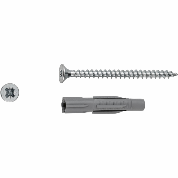 LUX-TOOLS Univerzální hmoždinky se šrouby O 6 mm x 33 mm ...