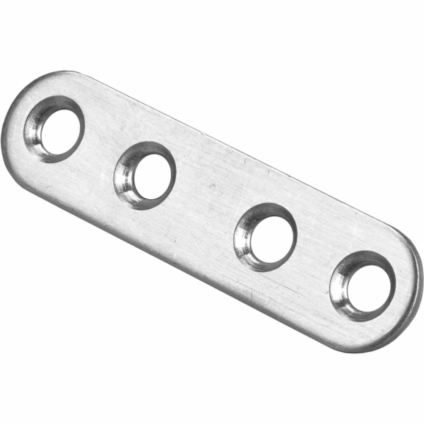 Spojovací deska Hettich 60 mm x 15 mm, nerezová matná, 4 ...