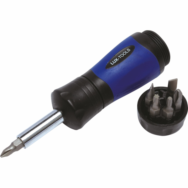 Sada šroubováků LUX-TOOLS s držákem bitů, 6dílná