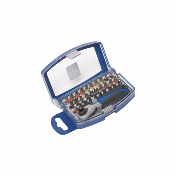 Sada bitů LUX-TOOLS s ráčnou Comfort 6,3 mm (1/4"), 32dílná