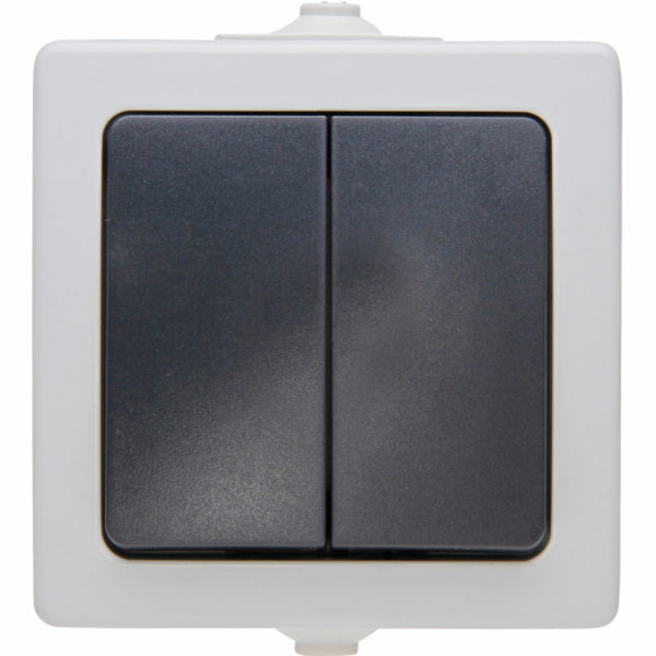 Sériový spínač Kopp pro povrchovou montáž/vodotěsný, Naut...