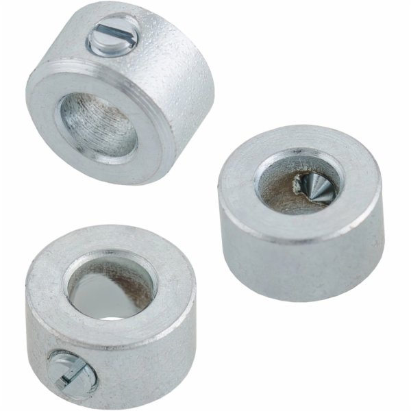 Suki upínací kroužek se závitovým čepem, pozinkovaný