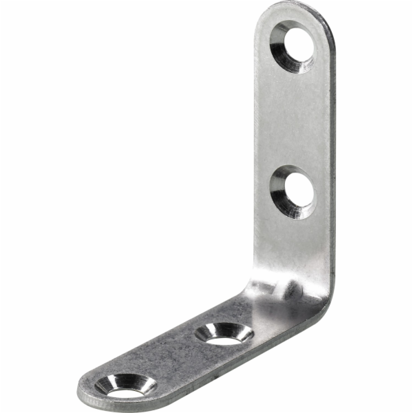 Konzola židle Hettich 50 mm x 50 mm x 15 mm, nerezová mat...