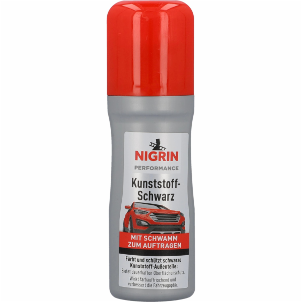 Nigrin Performance Plastic Black 75 ml