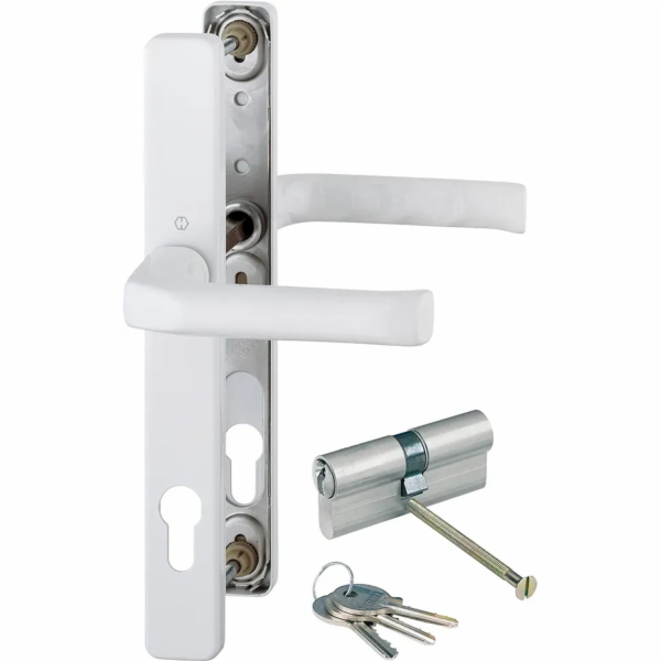 Sada hliníkových úzkých klik Hoppe London pro profilové d...