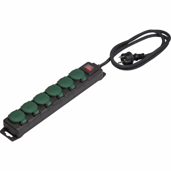 6cestný stolní prodlužovací kabel s vypínačem