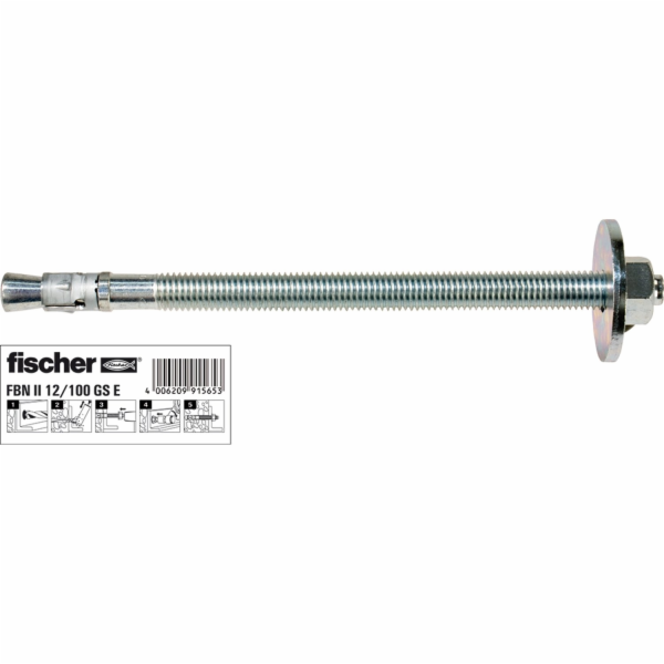 Kotva Fischer FBN II 12/100 GS (velká podložka) (1 ks)