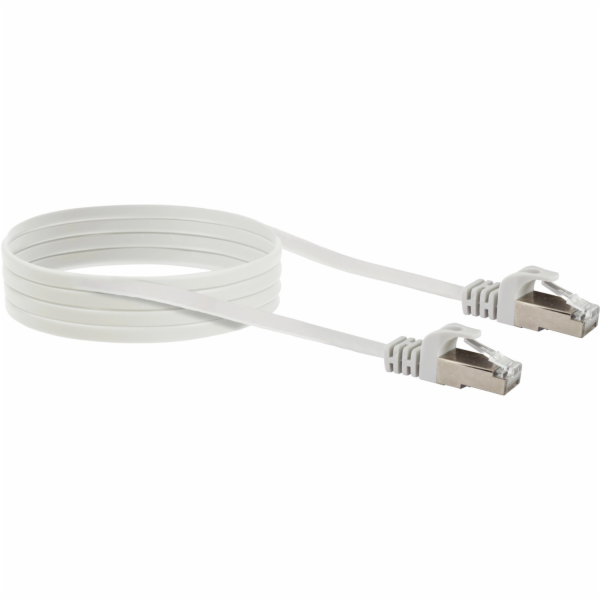 Schwaiger plochý síťový kabel CAT-6 U/FTP RJ45 konektor 5 m