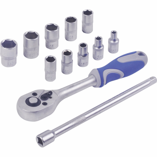 Sada nástrčných klíčů LUX-TOOLS 6,3 mm (1/2"), 12dílná