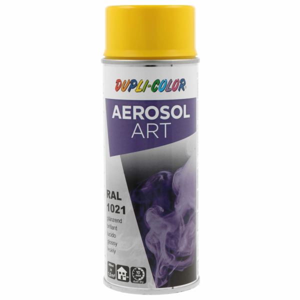 Dupli-Color barva ve spreji, aerosol, typ RAL 1021, řepko...