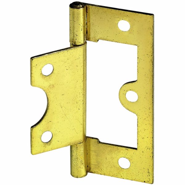 Závěs Hettich pro lamelové dveře 63 mm x 25 mm ocel, mosa...