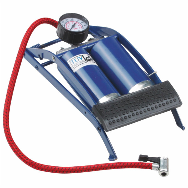 Nožní čerpadlo s dvojitým válcem