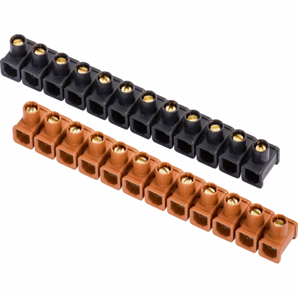 12pólová svorkovnice, průměr 2,5 mm2, 2 kusy