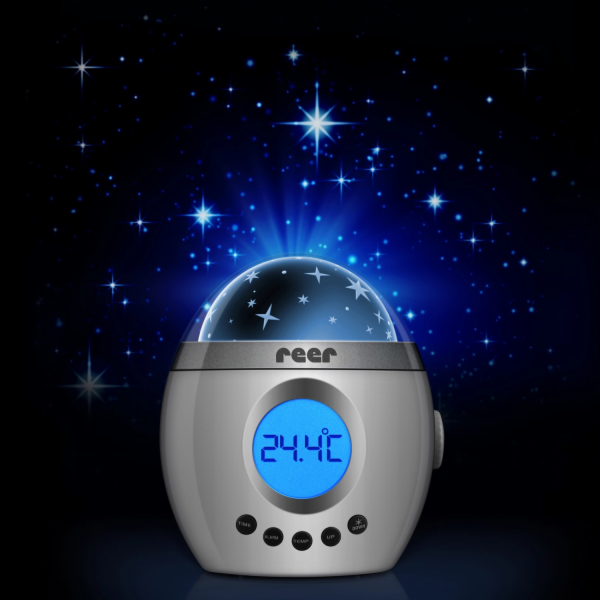 Noční světlo Reer My Magic Starlight, stříbrnošedé