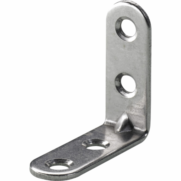 Konzola židle Hettich 40 mm x 40 mm x 15 mm, nerezová mat...