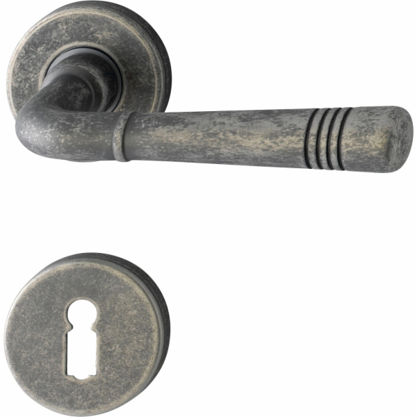 Sada rozet pro interiérové dveře AnsaPro BB Tiber Brass