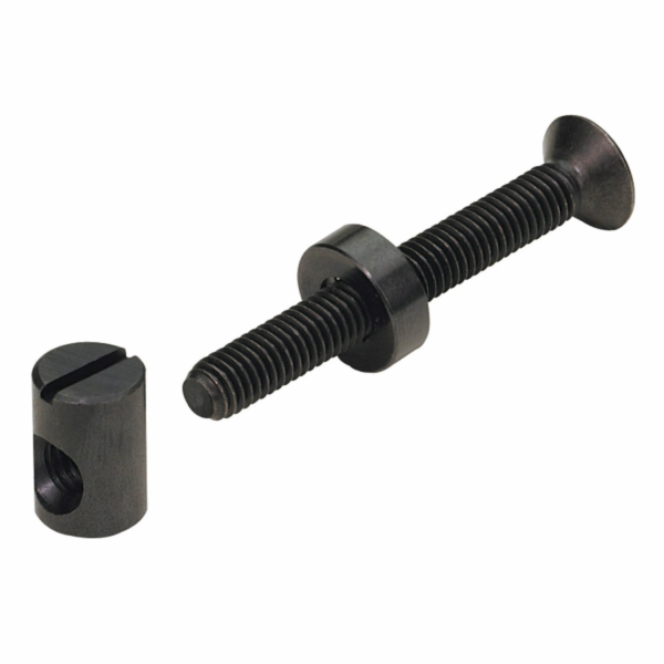 Spojovací kování Hettich s objímkou M6 x 50 mm, černěná o...