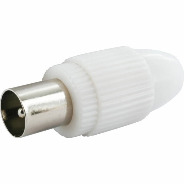 Koaxiální konektor Schwaiger bílý