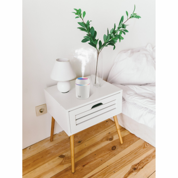 Zvlhčovač vzduchu s možností změny barvy, bílý