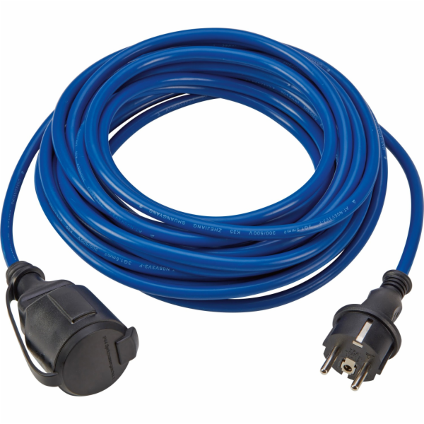 Prodlužovací kabel modrý 10 m IP44