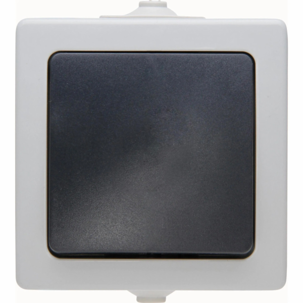 Křížový spínač Kopp šedý 1 kus