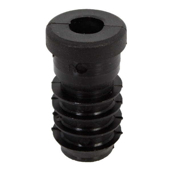 Závitová zátka pro kulaté trubky, černá, závit M8, 20 mm ...