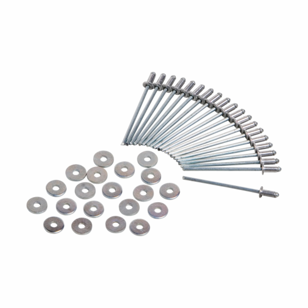 LUX-TOOLS Trhací nýty a podložky 3 mm x 10 mm